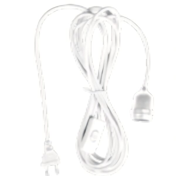 בית מנורה עם כבל+מפסק 5 מטר