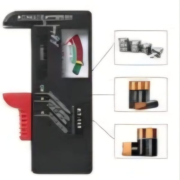 מד סוללות צג אנלוגי