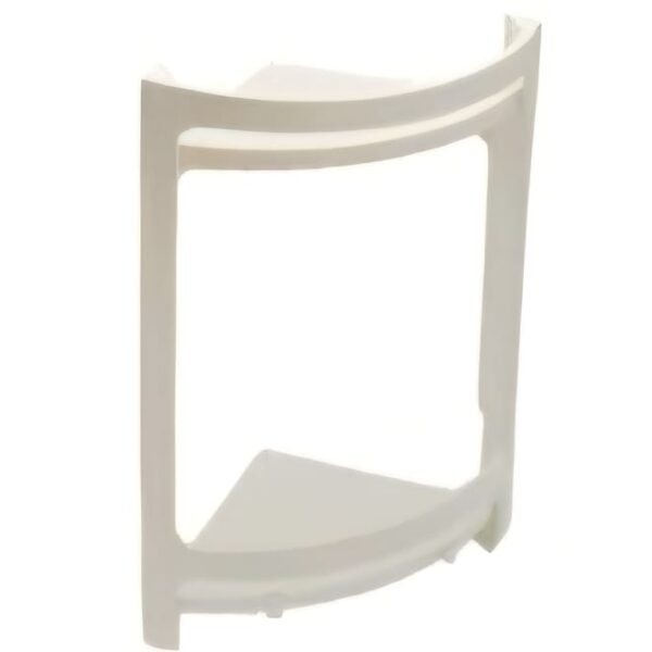 מתקן/מדף דו קומתי פינתי לאמבטיה